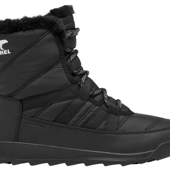 NWB Sorel Women's Whitney II Plus Lace Waterproof Snow Boots Black Size 6 NEW - Picture 3 of 11
